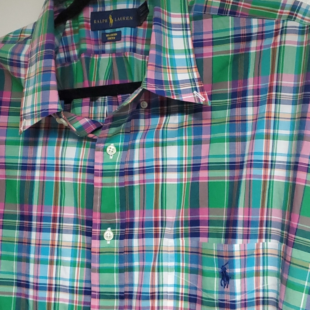Ralph Lauren Polo Button Up size 2XLT - Picture 3 of 3
